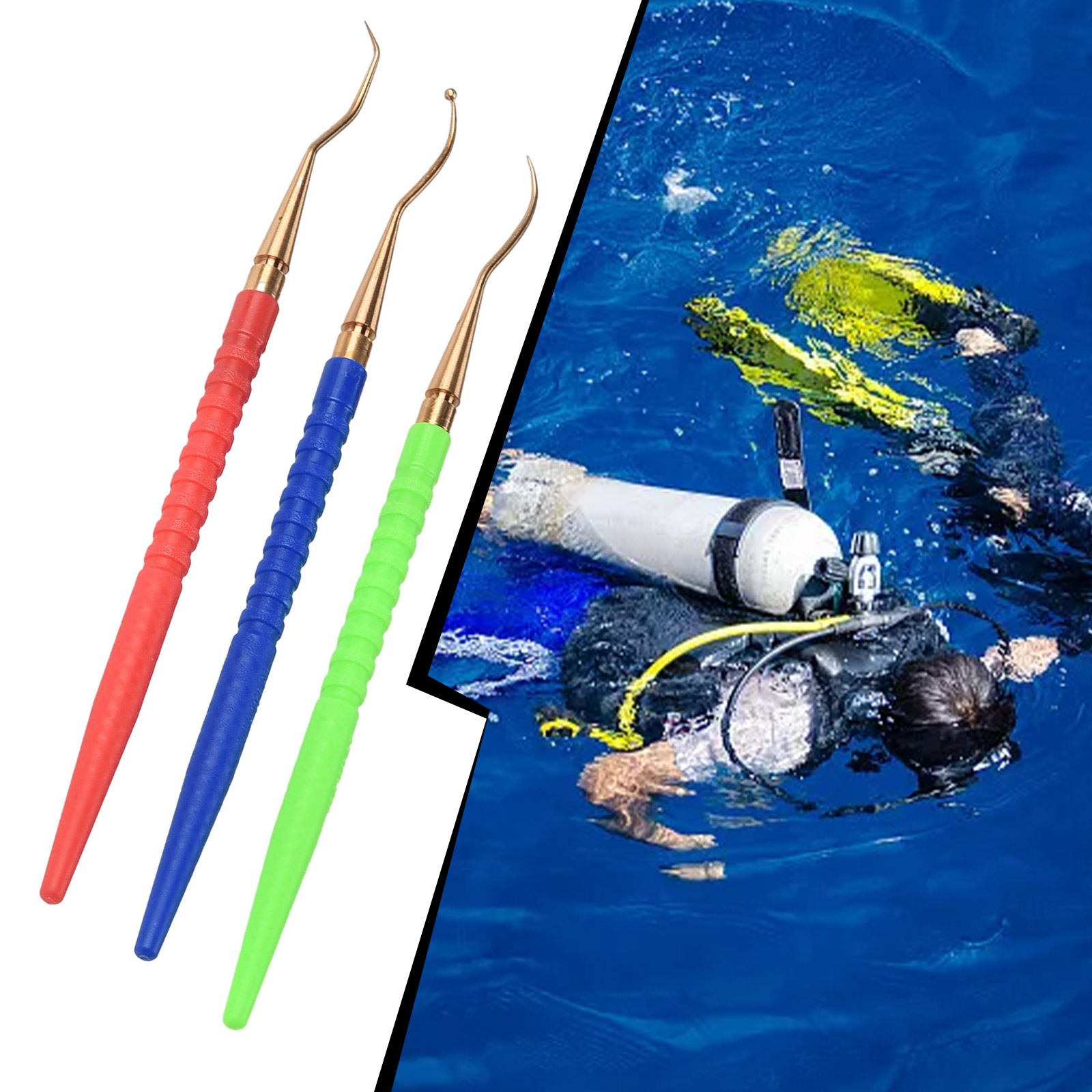 Snorkel Set - 3 قطع من خطافات إزالة حلقات