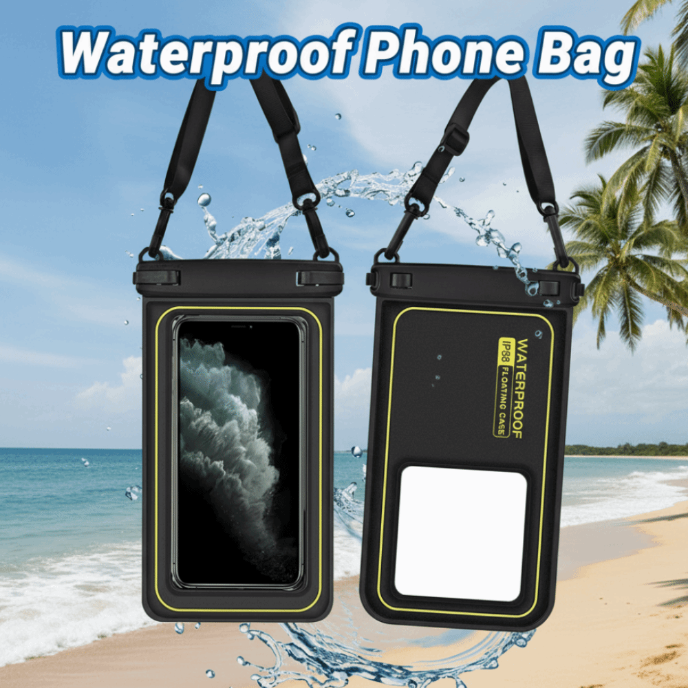Dry Bag Waterproof - حقيبة هاتف مقاومة للماء بشاشة لمس،
