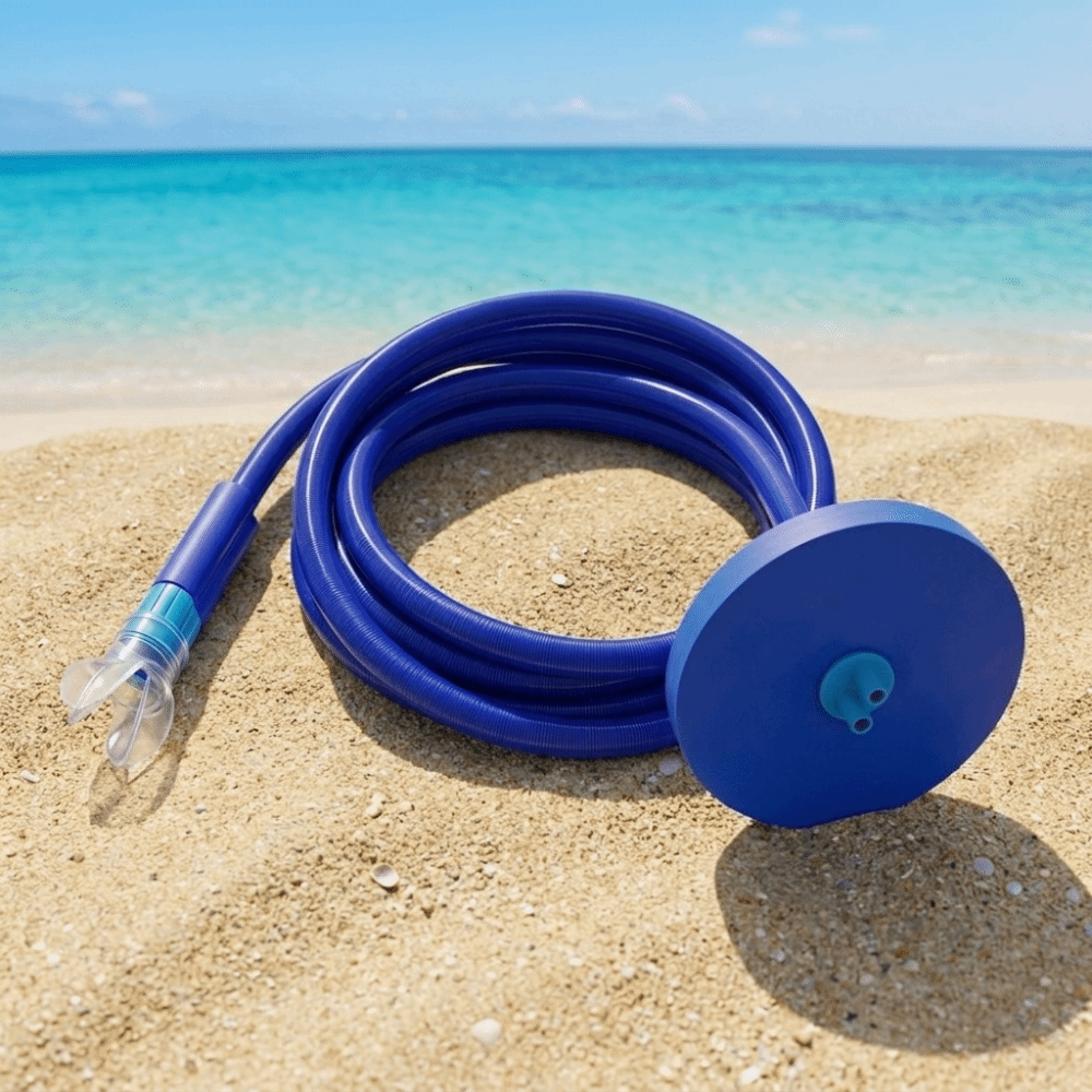 جهاز تنفس بأنبوبين مزدوجين جاف - مراجعة Snorkeling Gear وسعره