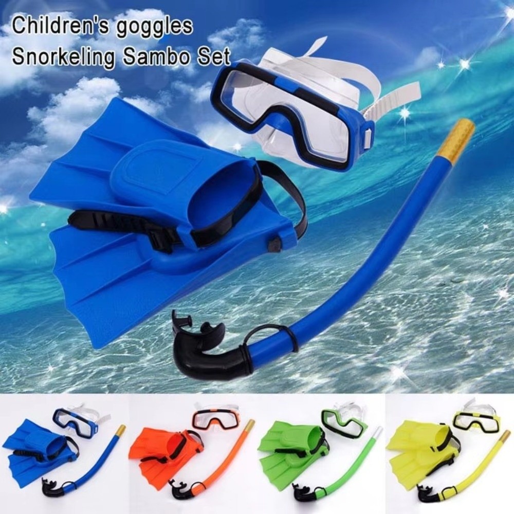 طقم قناع غوص جديد مضاد للضباب  - مراجعة Flippers Swimming وسعره