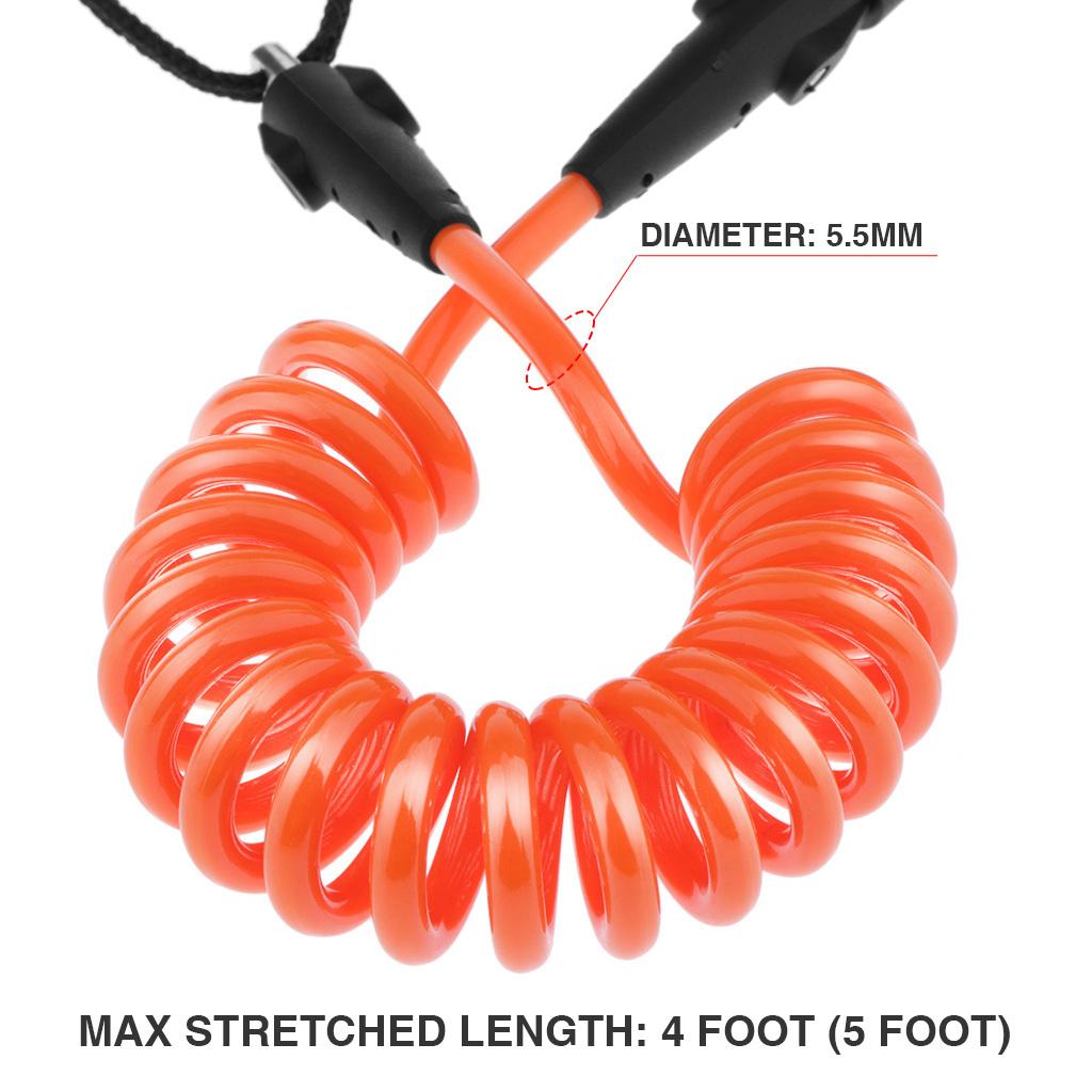 حبل معصم مبطن ومريح للسبورت بو - مراجعة Surfboard Leash وسعره