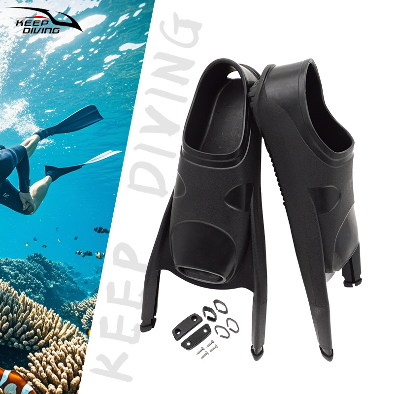 1 زوج Longblade Freediving جيو - مراجعة Flippers Swimming وسعره