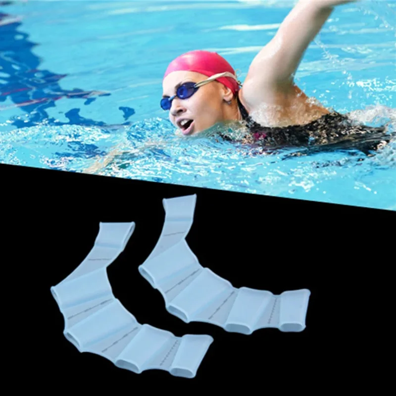 1 زوج اليد Webbed قفازات وسادة - مراجعة Flippers Swimming وسعره