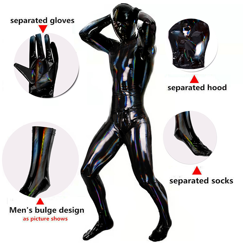 بدلة جلد PVC مثيرة للرجال ، مط - مراجعة Wetsuit Men وسعره